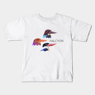 Halycon (front only version) Kids T-Shirt